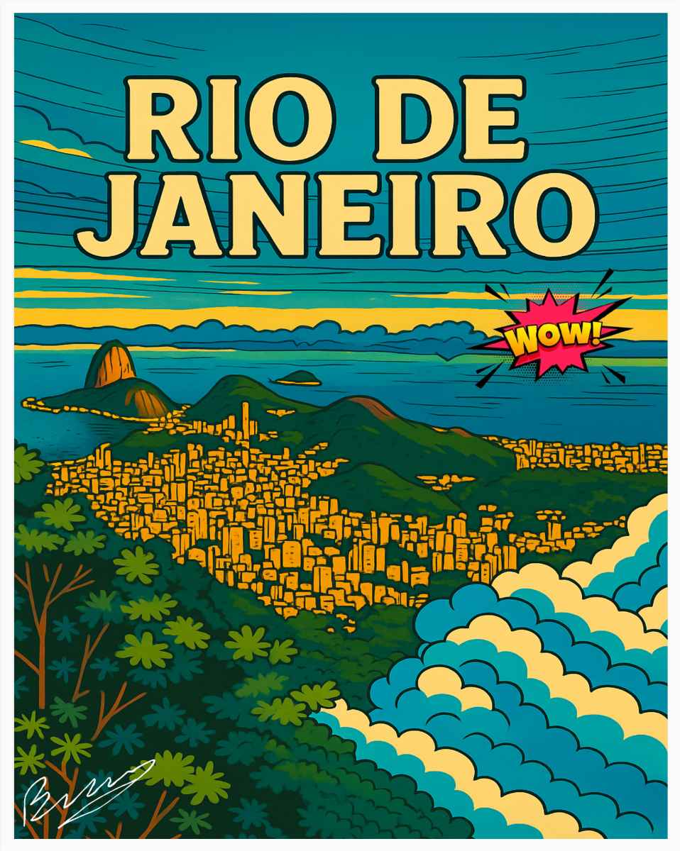 Family pet cartoon portrait with personalized artistic style