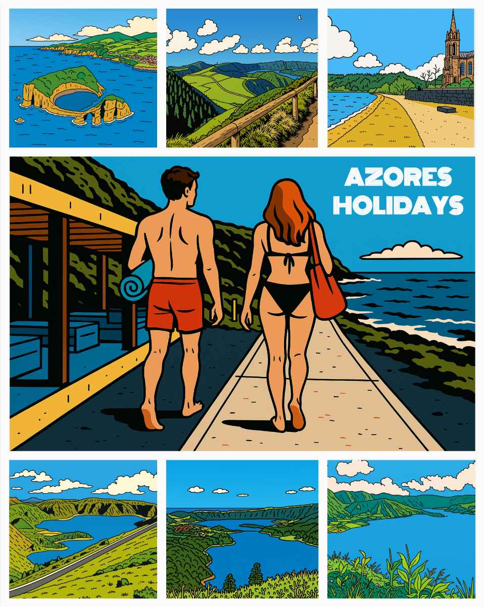 Superhero comic style cartoon with bold colors and dramatic lighting